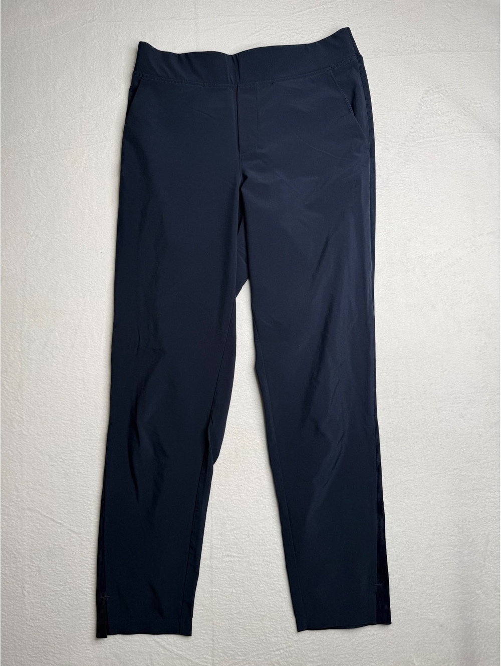 Athleta Brooklyn Ankle Pants Women’s Size 4 Navy Stretch Travel Work
